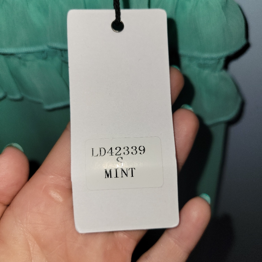 These Three Boutique mint green dress - Picture 3 of 3
